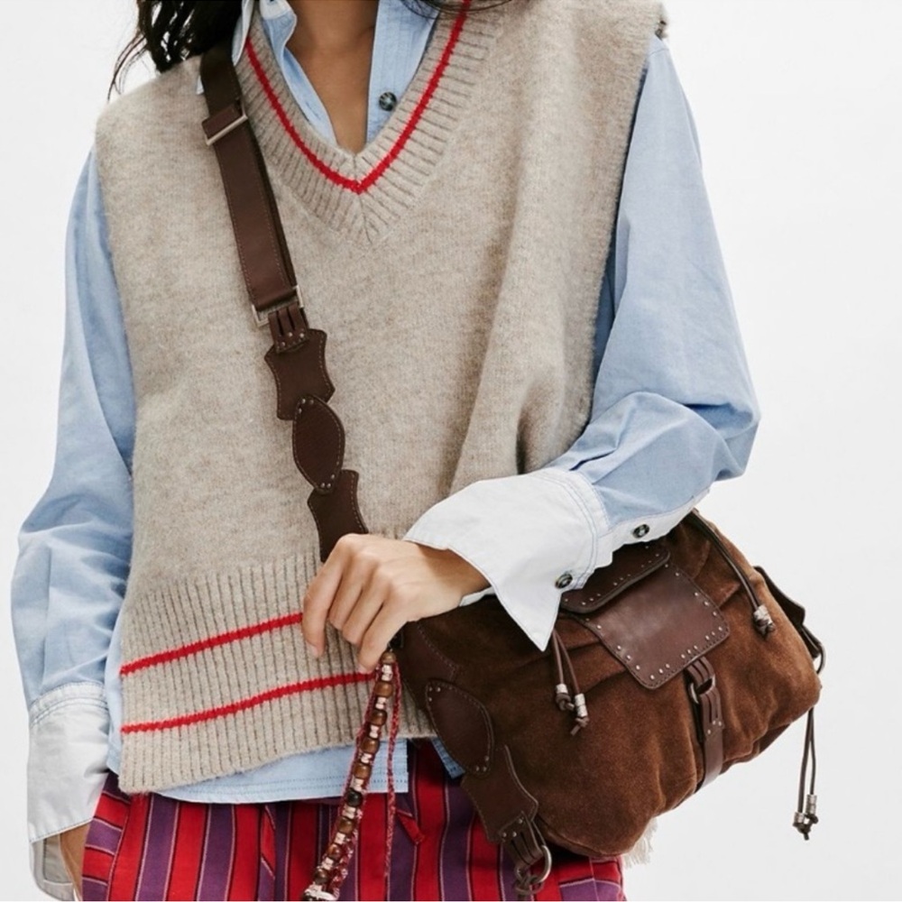 Free People/ We The Free Silvie Studded Sling Bag - Picture 3 of 16
